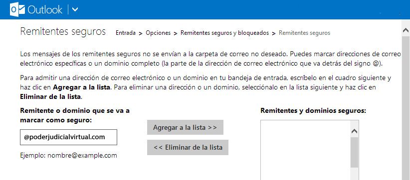 instrucciones correo deseado  outlook.com paso 4