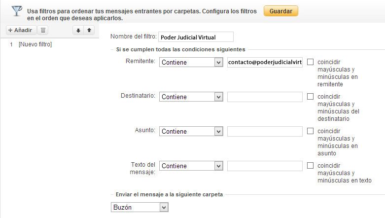 instrucciones correo deseado  yahoo ymail paso 4